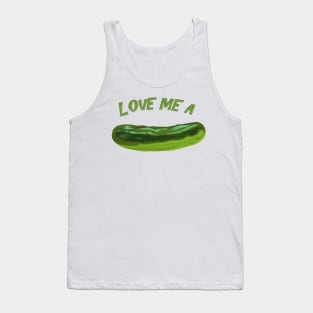 Love me a pickle Tank Top